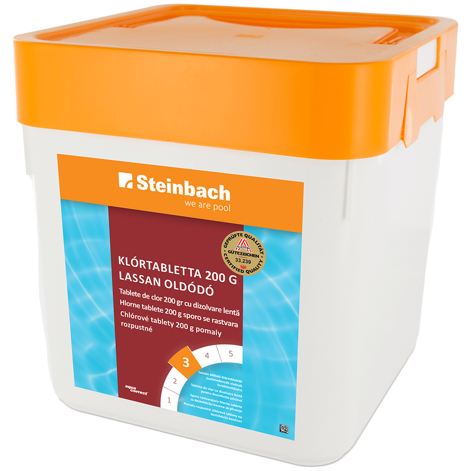 Aquacorrect Klórtabletta 200g lassan oldódó 5 kg