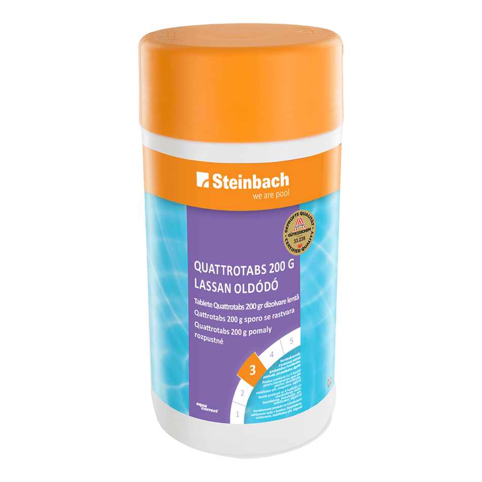 Aquacorrect Quattrotabs 200g multifunkciós tabletta 1 kg