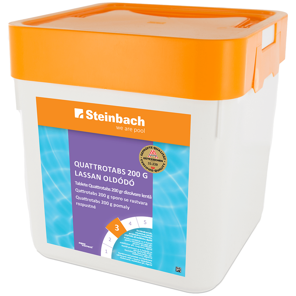 Aquacorrect Quattrotabs 200g multifunkciós tabletta 5 kg
