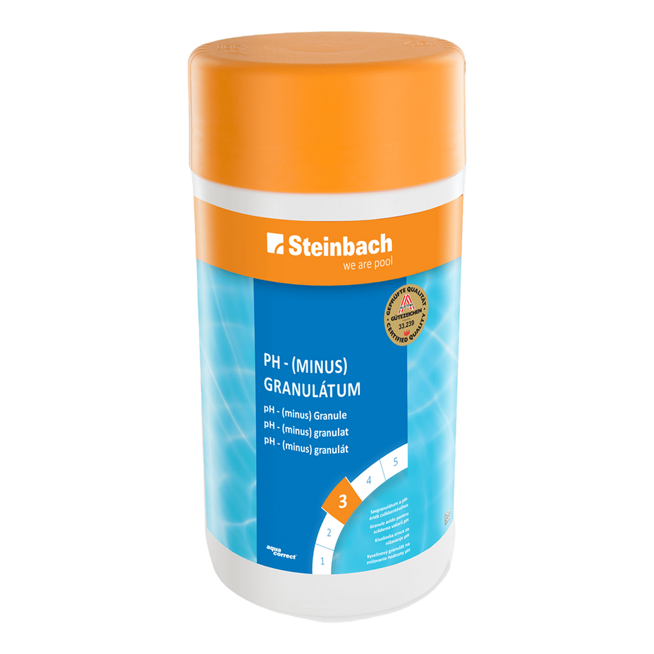 Aquacorrect pH- (MINUS) pH érték csökkentő granulátum 1,5kg