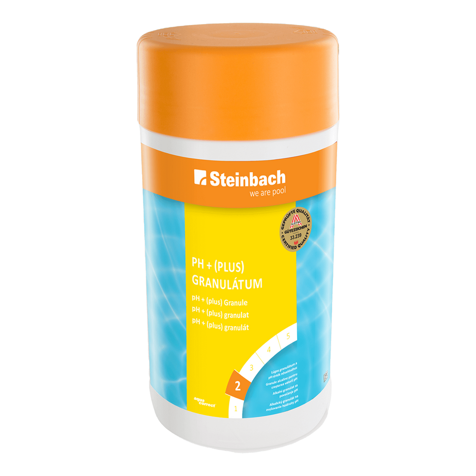 Aquacorrect pH+ (PLUS) pH érték növelő granulátum 1kg