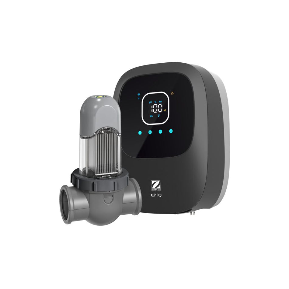 ZODIAC Ei2 iQ 25 PH EVO sóbontó Bluetooth és Wi-Fi kapcsolattal, pH mérő és adagoló funkcióval