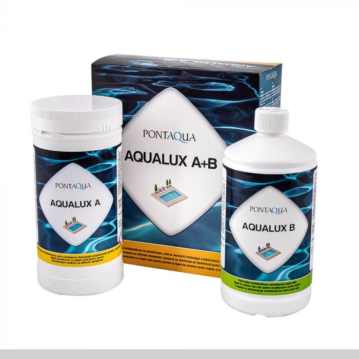 Aqualux A+B aktív oxigénes vízkezelő csomag