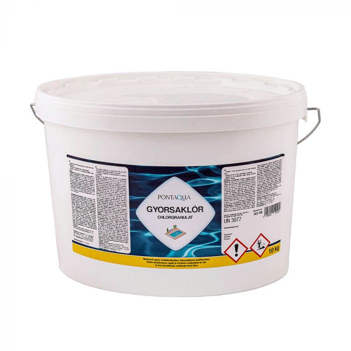 Gyorsaklór gyorsan oldódó klórgranulátum - 10 kg