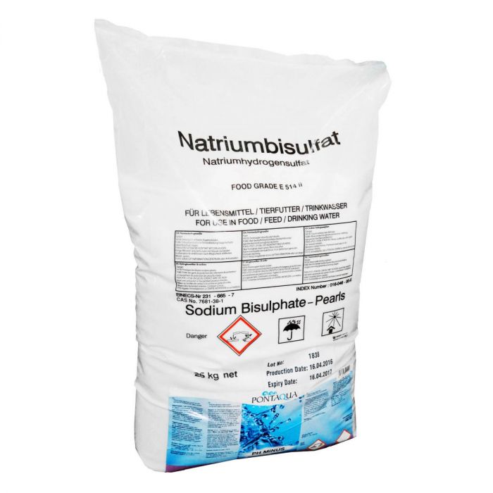 Minuszaph pH érték csökkentő granulátum - 25 kg