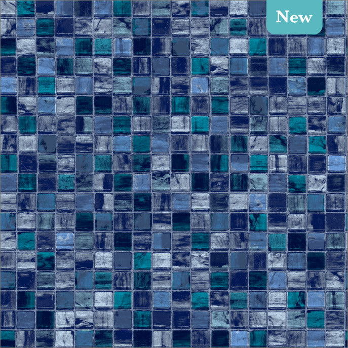 Aquadecor - Skyline Pearl 2D mintás medence fólia 165cm -1,5mm
