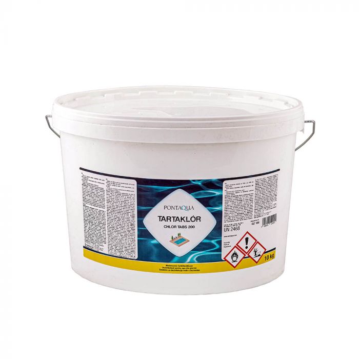 Tartaklór 200g lassan oldódó klórtabletta - 10 kg
