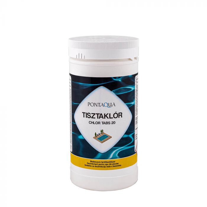 Tisztaklór 20g lassan oldódó mini klórtabletta 1 kg