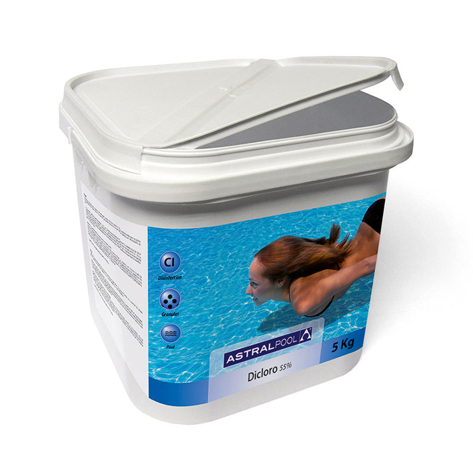 Astalpool Gyorsan oldódó stabilizált klórgranulátum 5kg
