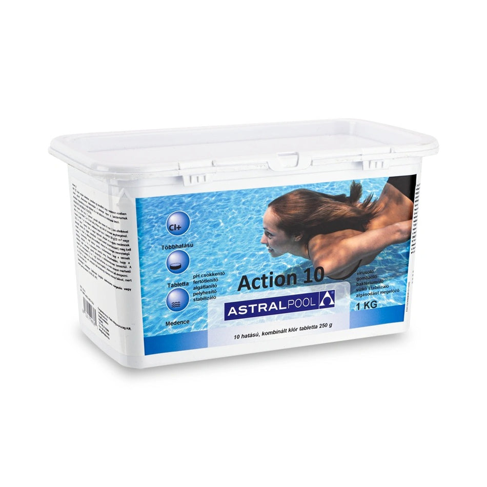 Astralpool Action 10 multifunkciós tabletta 1 kg