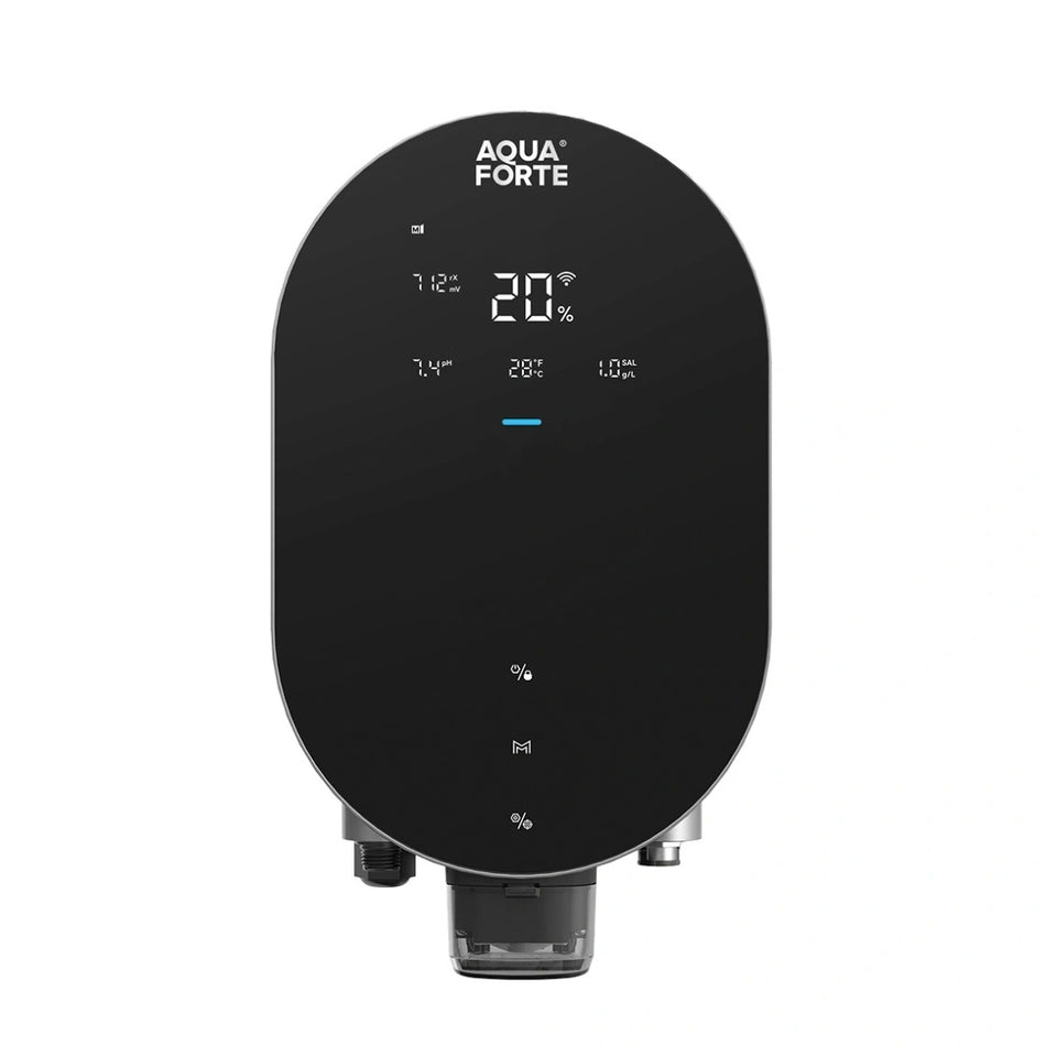 AQUAPURE Inverteres sóbontó Wifi kapcsolattal, pH mérő és adagolással (max. 100 m³)